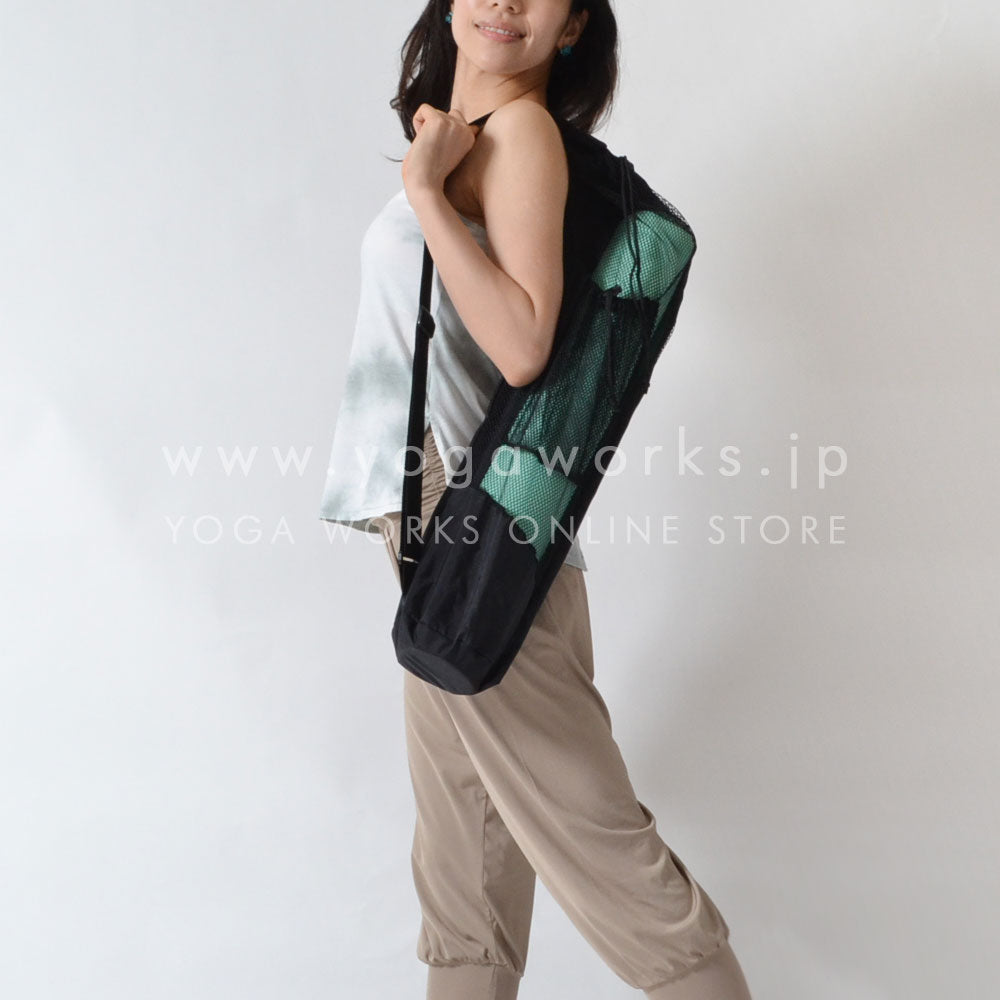 メッシュバッグ ポケット付